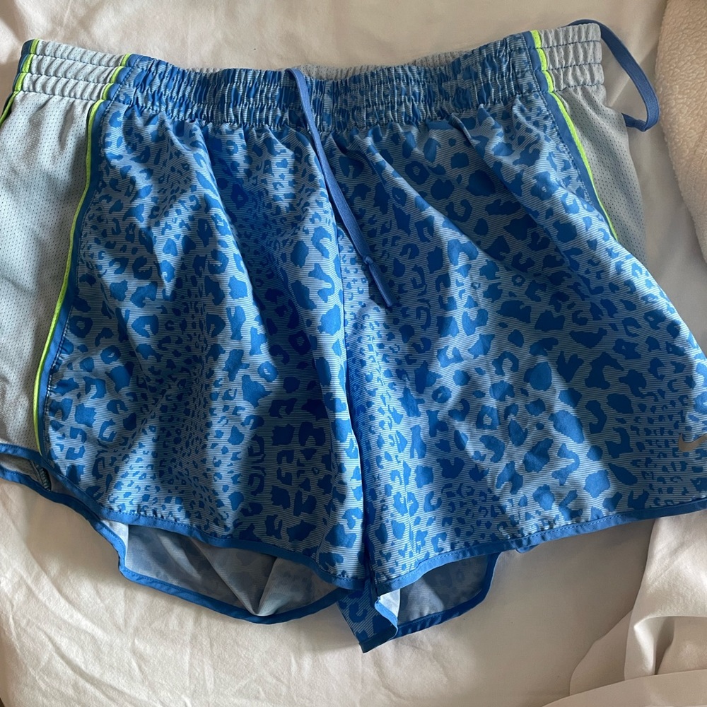 Nike Tempo Blue Leopard Shorts